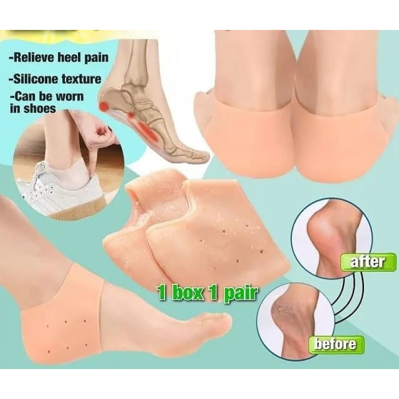 Silicon Heel Socks ( ২ জোড়া )