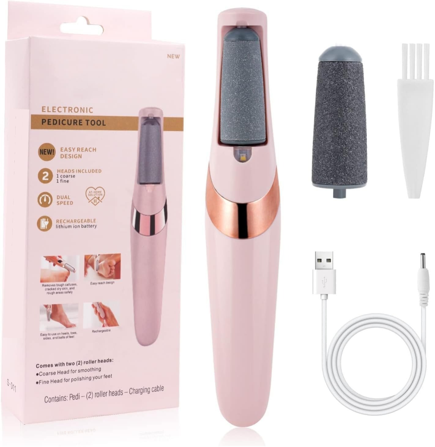 Rechargeable Electric Pedicure Tool