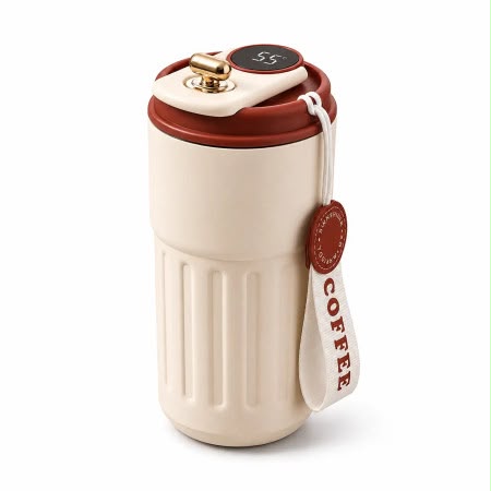 Smart Temperature Display Coffee Mug